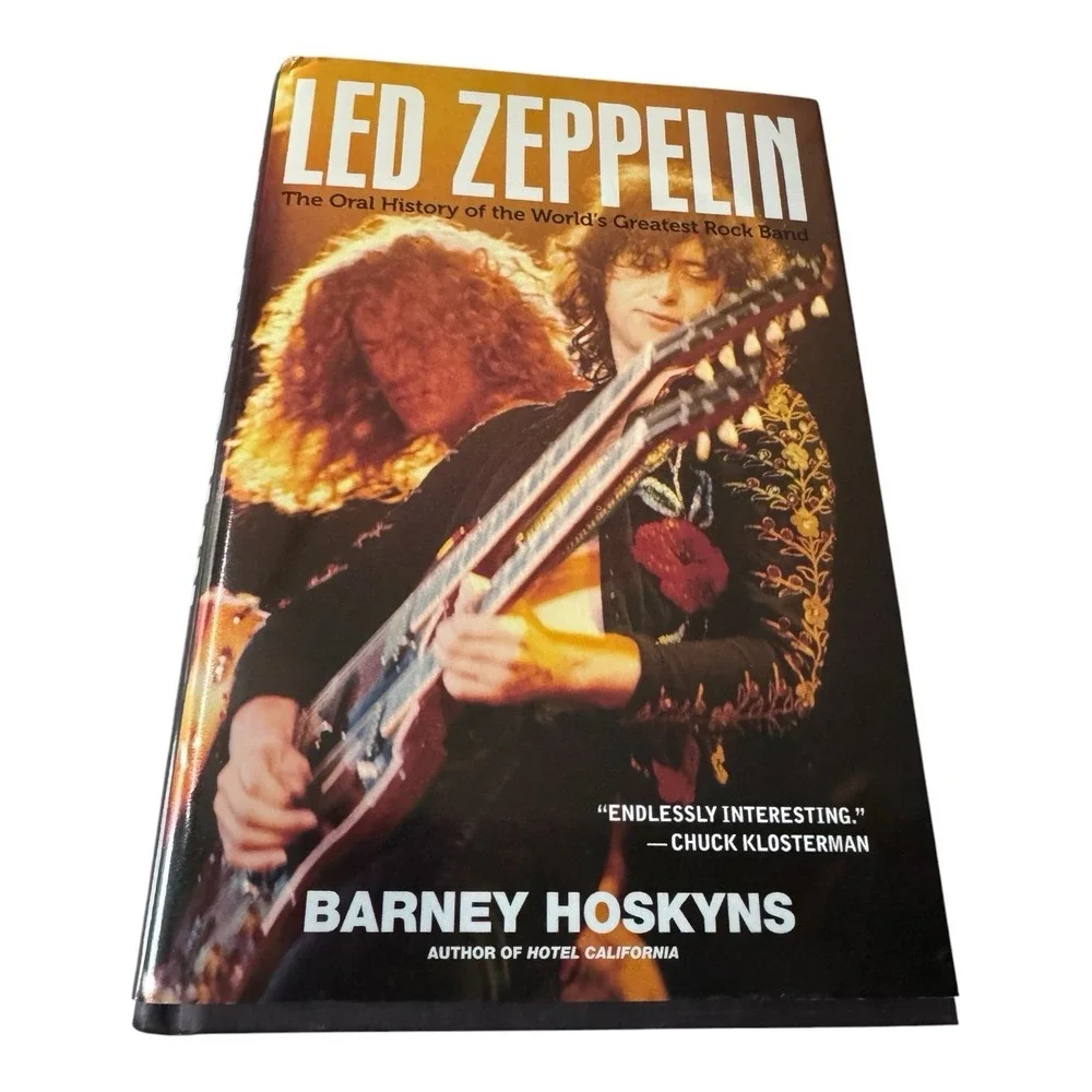 Led Zeppelin The Oral History of the World's Greatest Rock Band HC 2012 Hoskyns